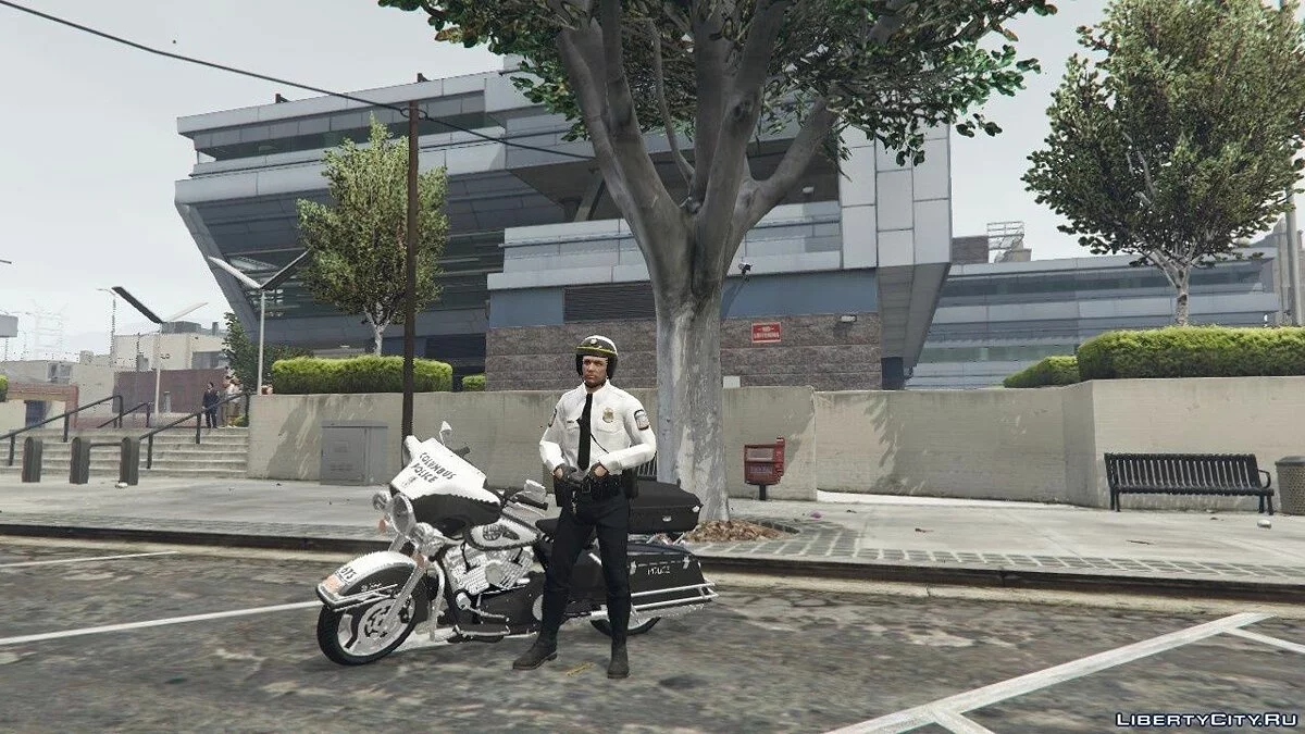 Columbus Police Motor Unit Uniforms and Textures 1.0 - Форма полицейского мотоциклиста / GTA 5
