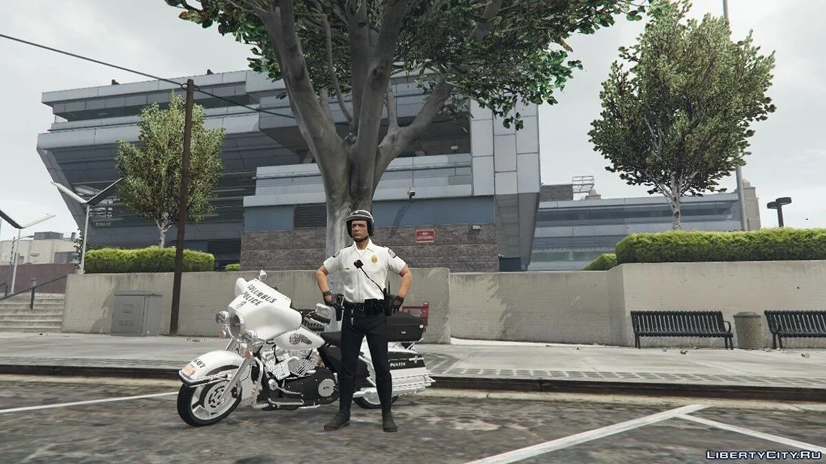 Columbus Police Motor Unit Uniforms and Textures 1.0 - Форма полицейского мотоциклиста / GTA 5