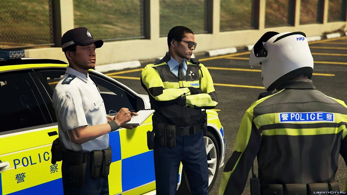 Форма полицейских Гонконга / GTA 5