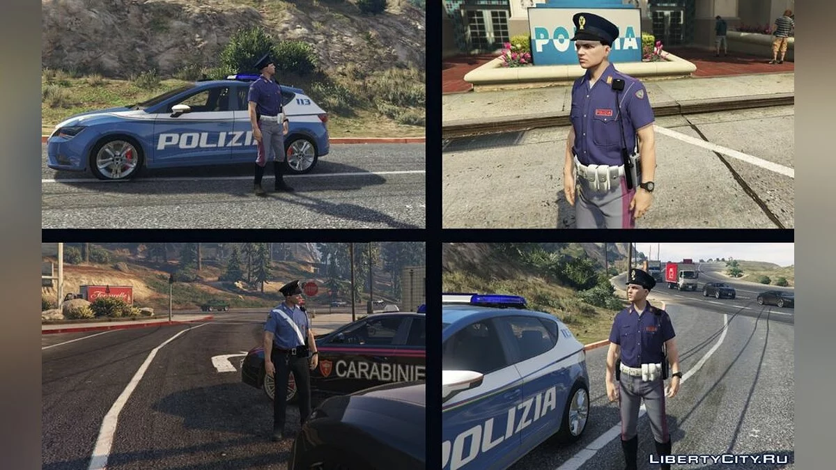 Униформа итальянских полицейских / GTA 5