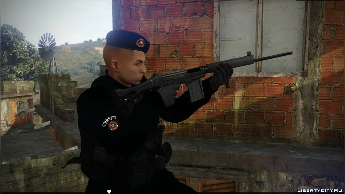 Специальные войска в черной форме / GTA 5
