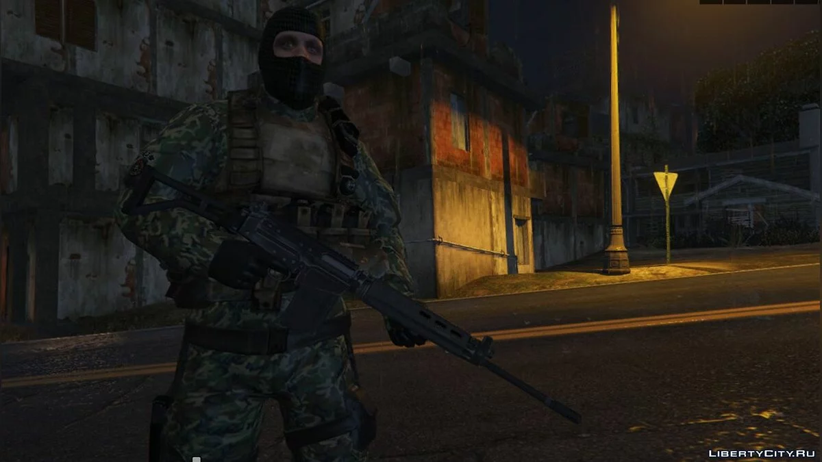 Спецназ в камуфляжной форме / GTA 5
