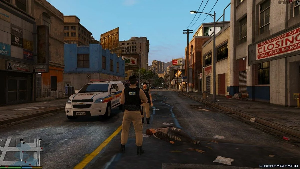Скин военной полиции Минас-Жерайс / GTA 5