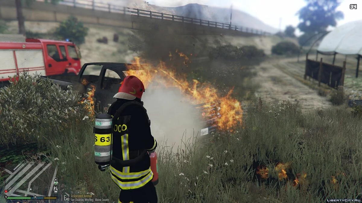 Пожарные из дивизии Виджиль дель Фуоко / GTA 5