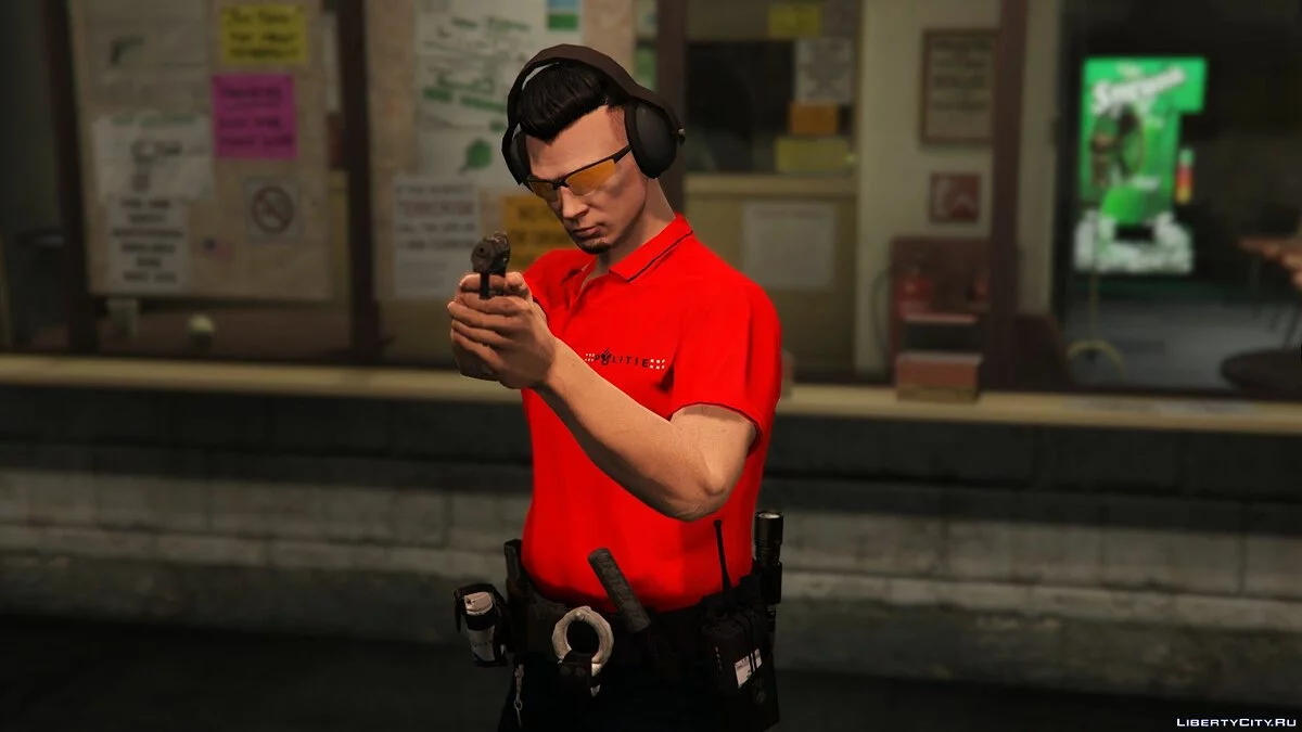 Униформа голландских полицейских / GTA 5