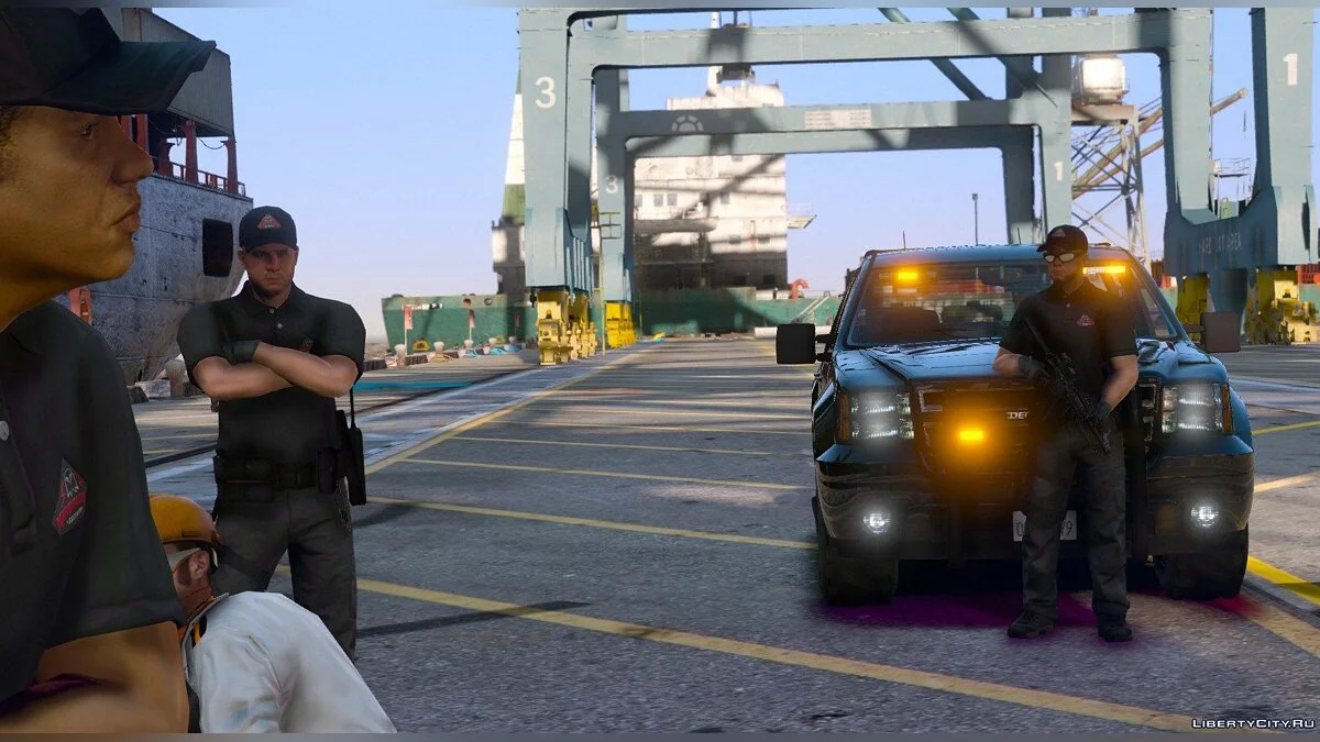 Улучшенная безопасность химического завода Merryweather / GTA 5