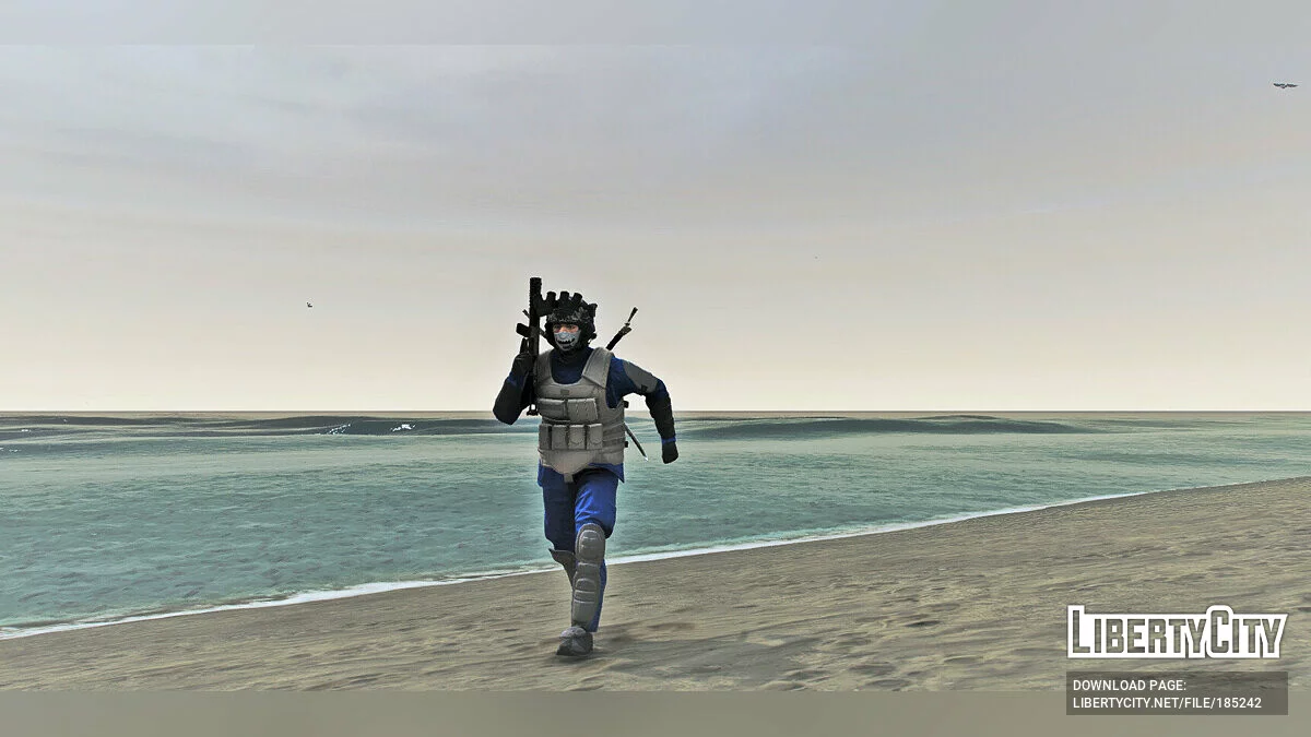 Oni из Call Of Duty Modern Warfare 2 (2022) для Skin Control / GTA 5
