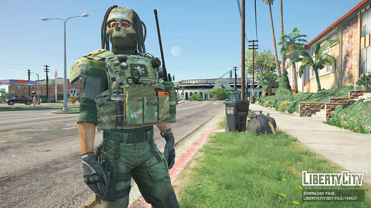 Escape from Tarkov Knight CPC vest for MP Male 1.0 / GTA 5
