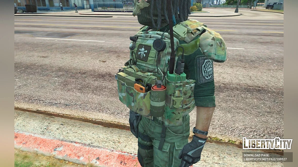 Escape from Tarkov Knight CPC vest for MP Male 1.0 / GTA 5