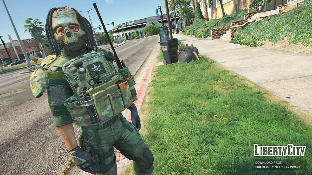 Escape from Tarkov Knight CPC vest for MP Male 1.0 / GTA 5
