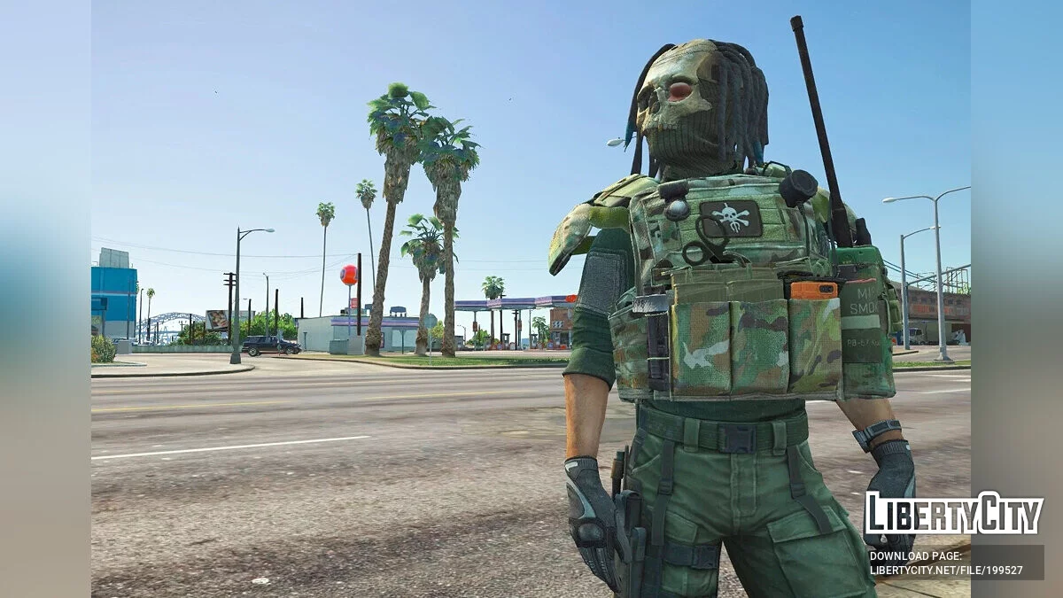 Escape from Tarkov Knight CPC vest for MP Male 1.0 / GTA 5