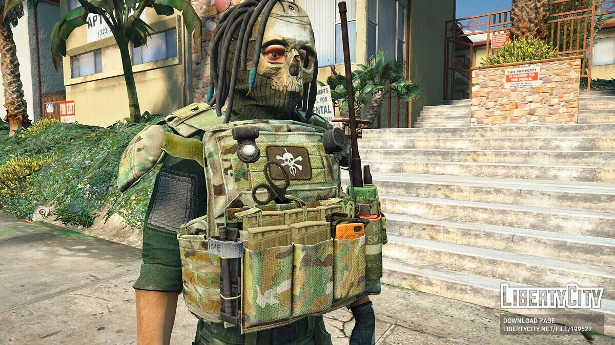 Escape from Tarkov Knight CPC vest for MP Male 1.0 / GTA 5