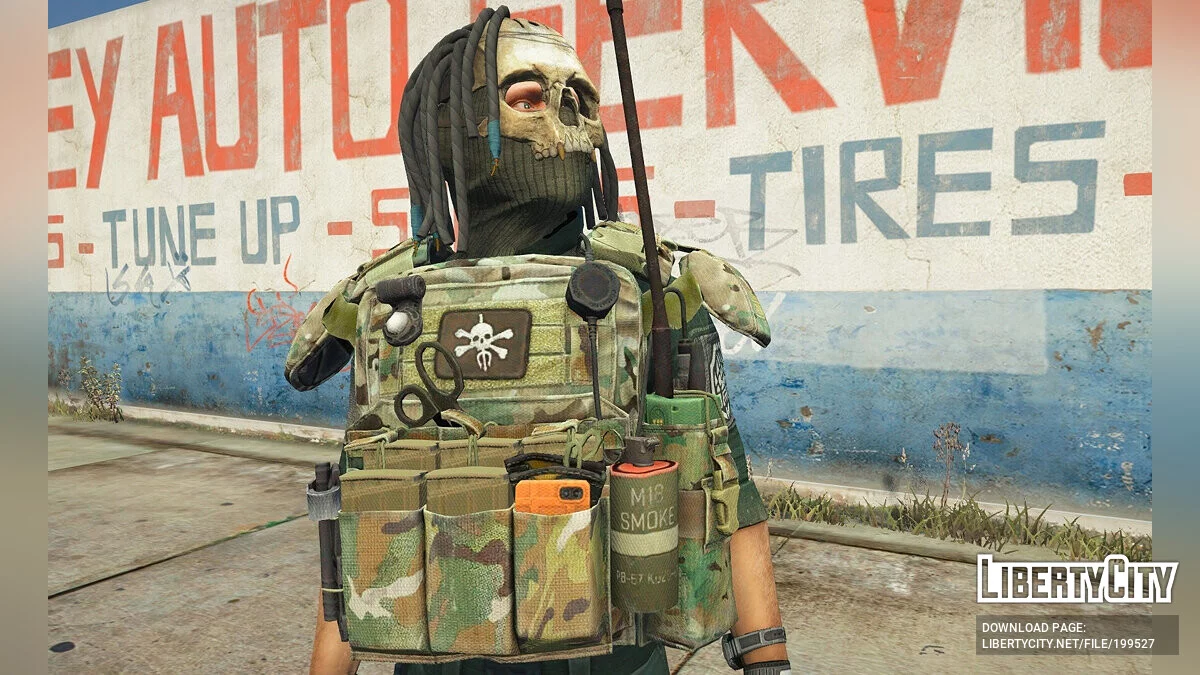 Escape from Tarkov Knight CPC vest for MP Male 1.0 / GTA 5