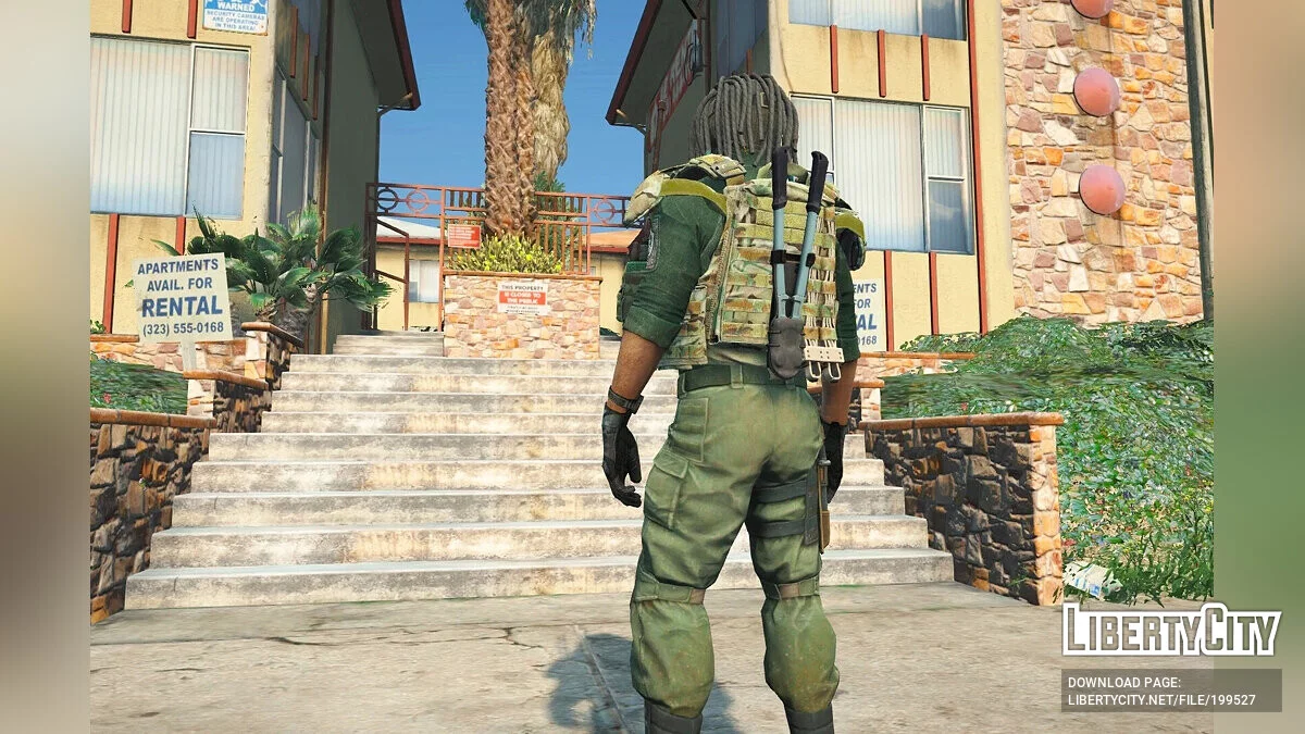 Escape from Tarkov Knight CPC vest for MP Male 1.0 / GTA 5