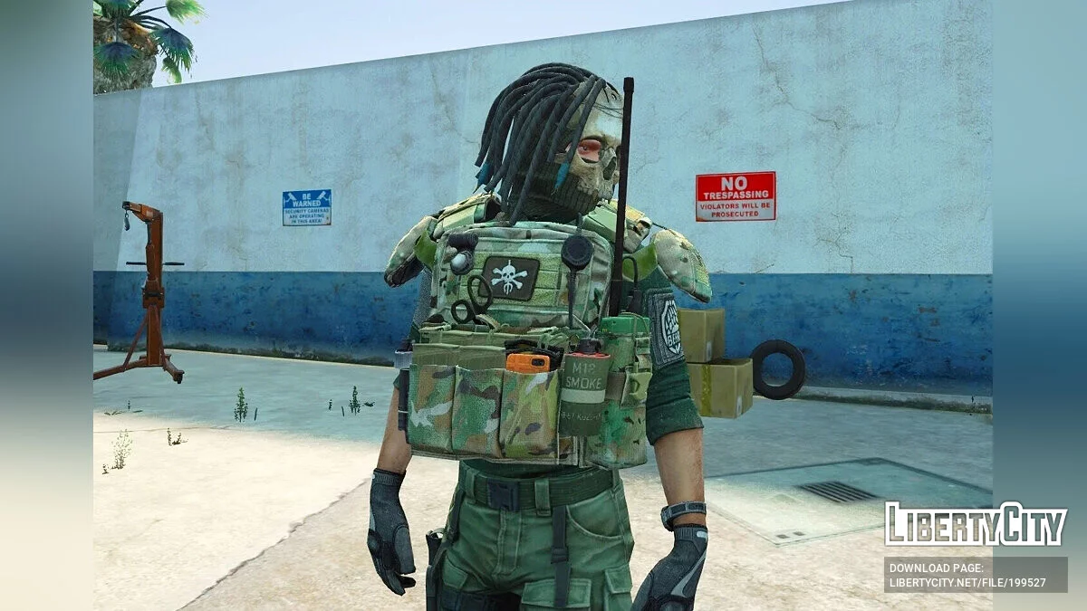 Escape from Tarkov Knight CPC vest for MP Male 1.0 / GTA 5