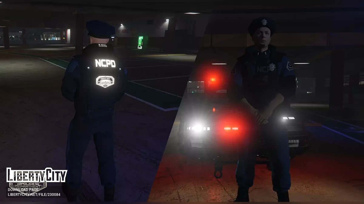 NCPD Cyberpunk MP Male/Female / GTA 5