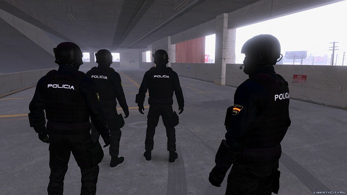Uniform GEO II (Spanish Police) 1.0 для GTA 5 - Картинка #1