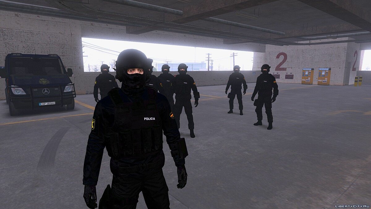Uniform GEO II (Spanish Police) 1.0 для GTA 5 - Картинка #4