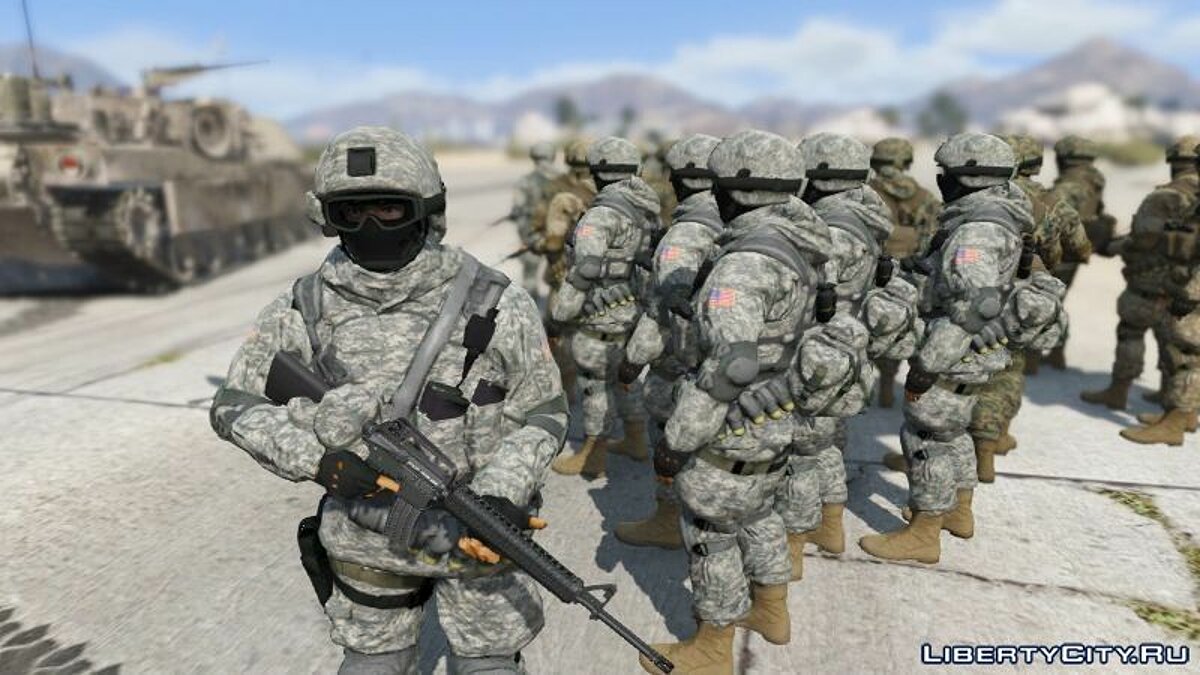 United States Army 1.0 для GTA 5 - Картинка #1
