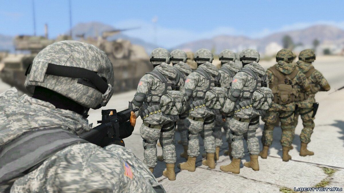 United States Army 1.0 для GTA 5 - Картинка #2