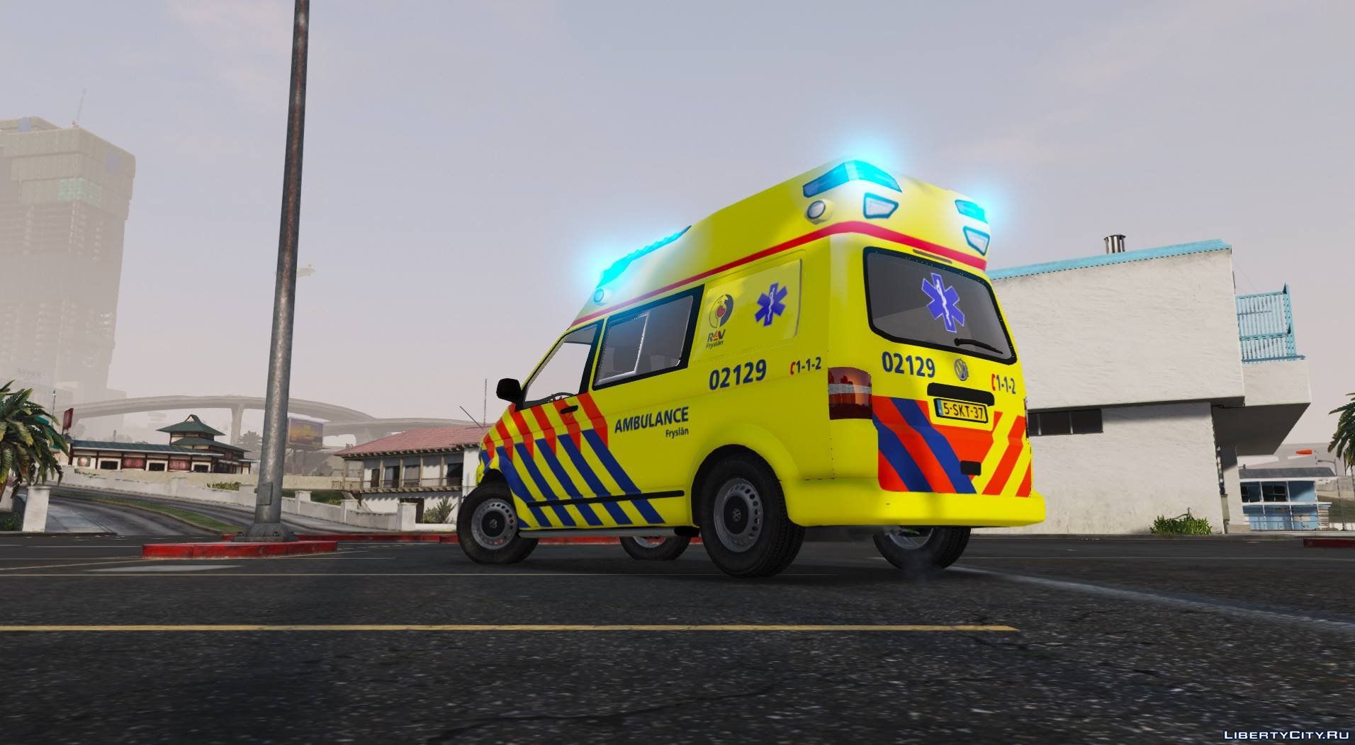 Ambulance gta 5 замена фото 105