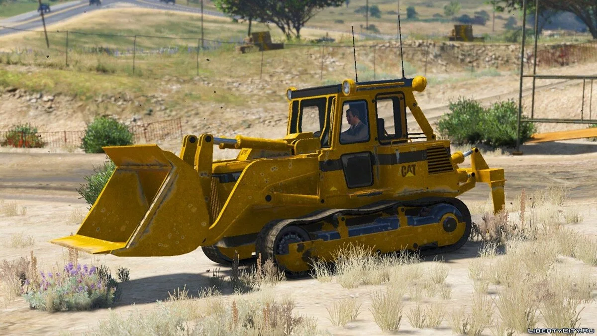 CAT Decals for Bulldozer / GTA 5