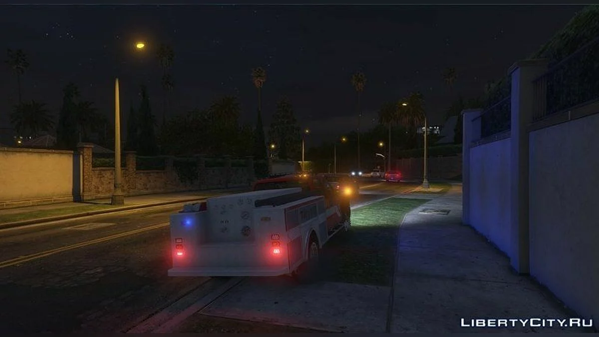 Ford F350 Swiss - Firetruck GE SIS / GTA 5