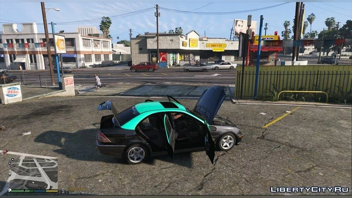 Portuguese Taxi Mercedes C32 / GTA 5