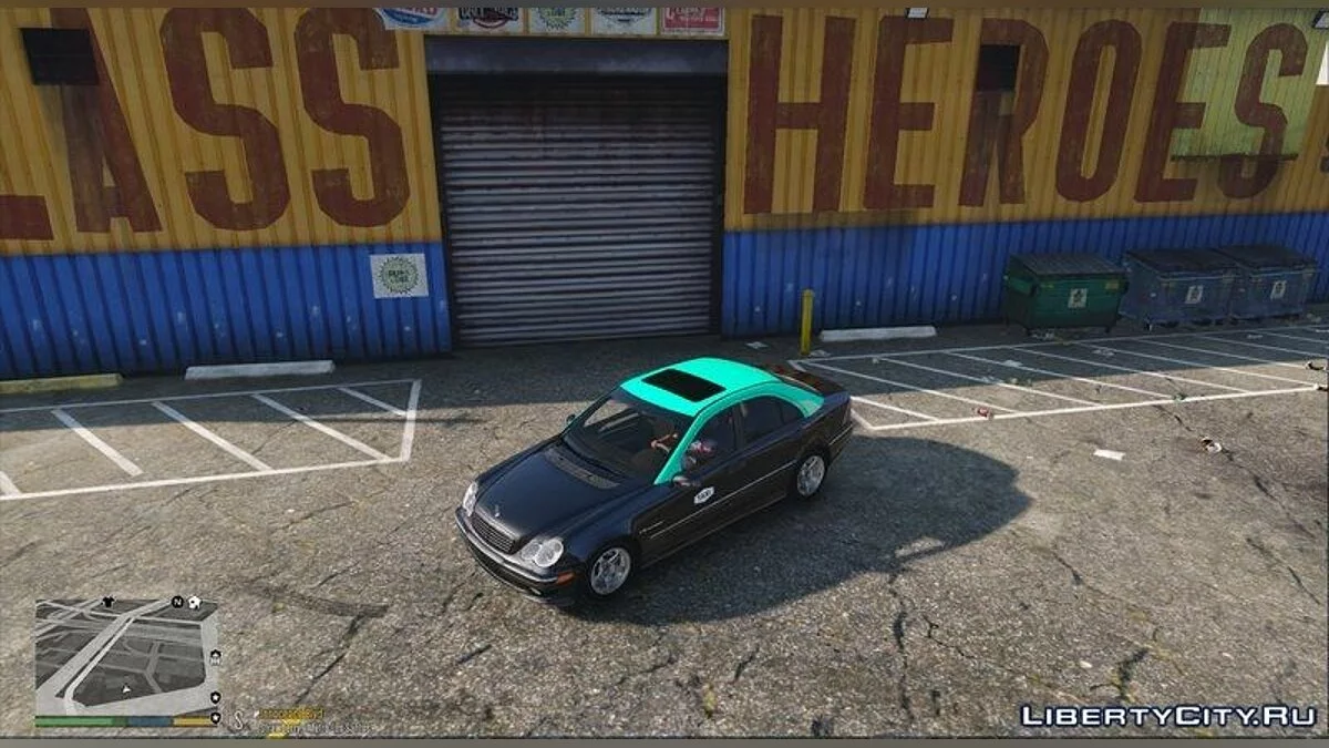 Portuguese Taxi Mercedes C32 / GTA 5