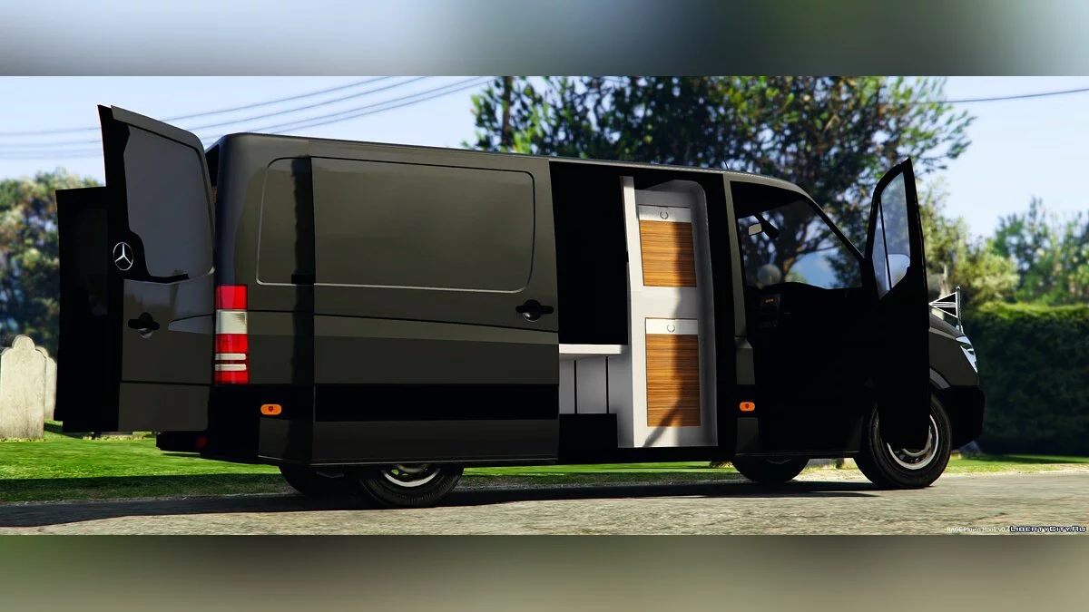 Mercedes-Benz Sprinter Сoroner Hearse 1.0 / GTA 5