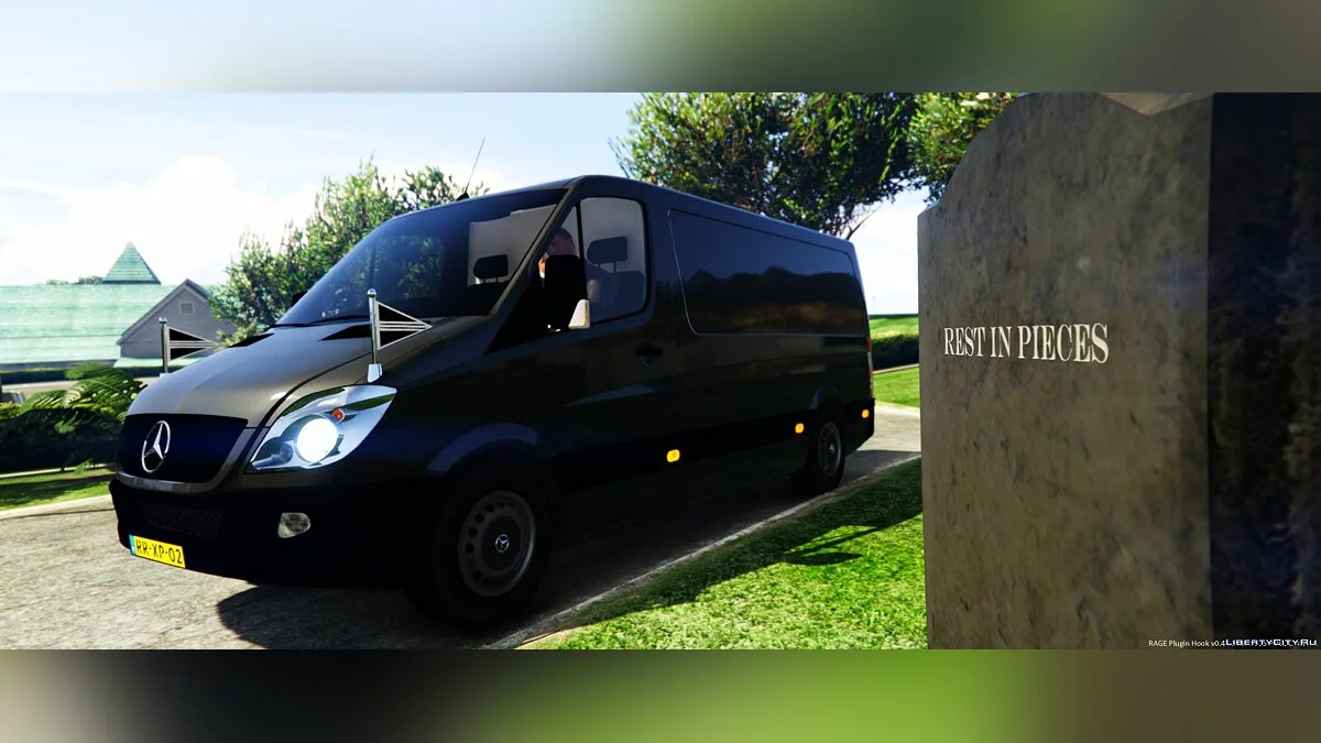 Mercedes-Benz Sprinter Сoroner Hearse 1.0 / GTA 5