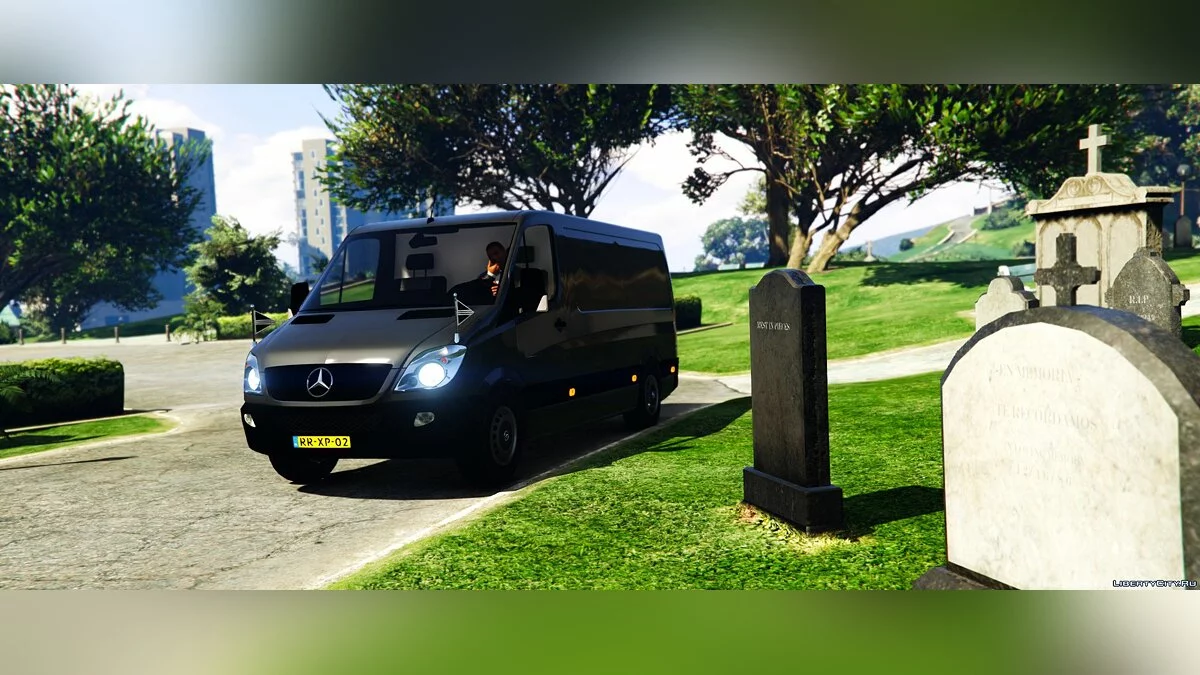 Mercedes-Benz Sprinter Сoroner Hearse 1.0 / GTA 5