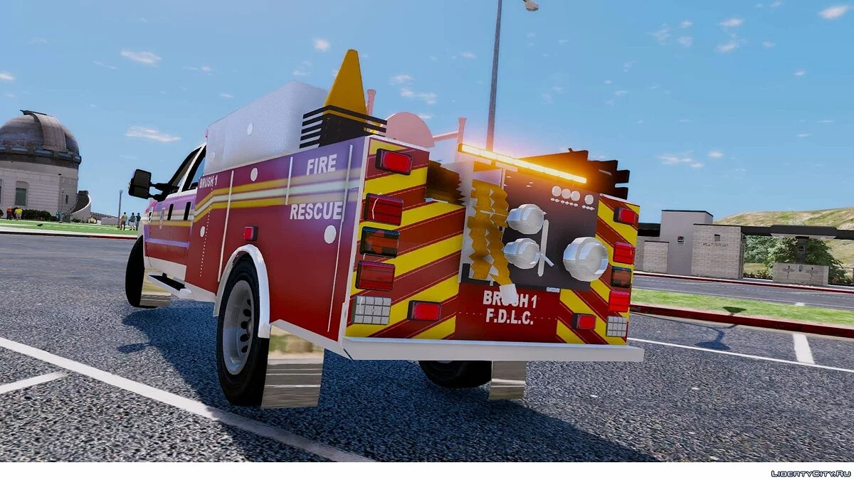 Ford F250 FDNY Brush Truck [ELS] [BETA] / GTA 5