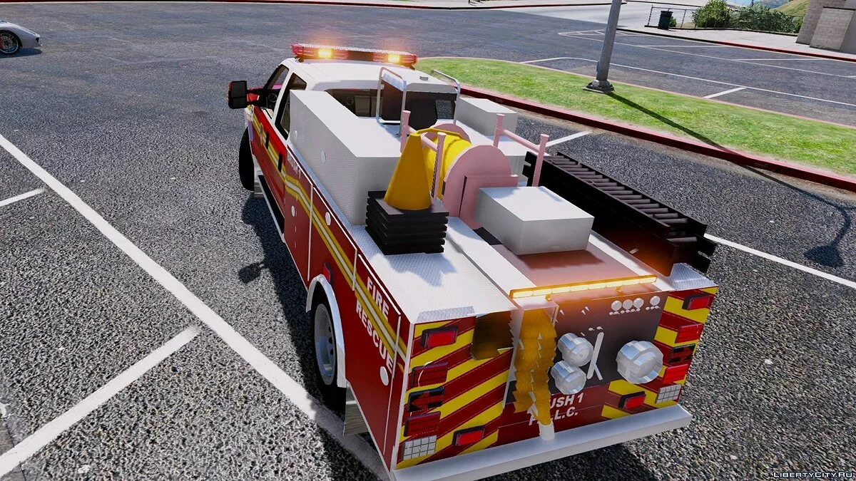 Ford F250 FDNY Brush Truck [ELS] [BETA] / GTA 5
