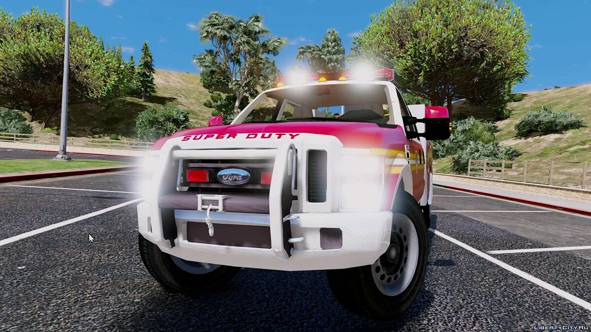 Ford F250 FDNY Brush Truck [ELS] [BETA] / GTA 5
