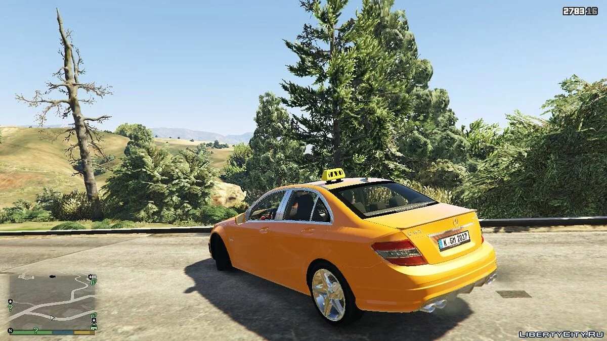 Mercedes-Benz C63 AMG Taxi Köln 1.00 / GTA 5