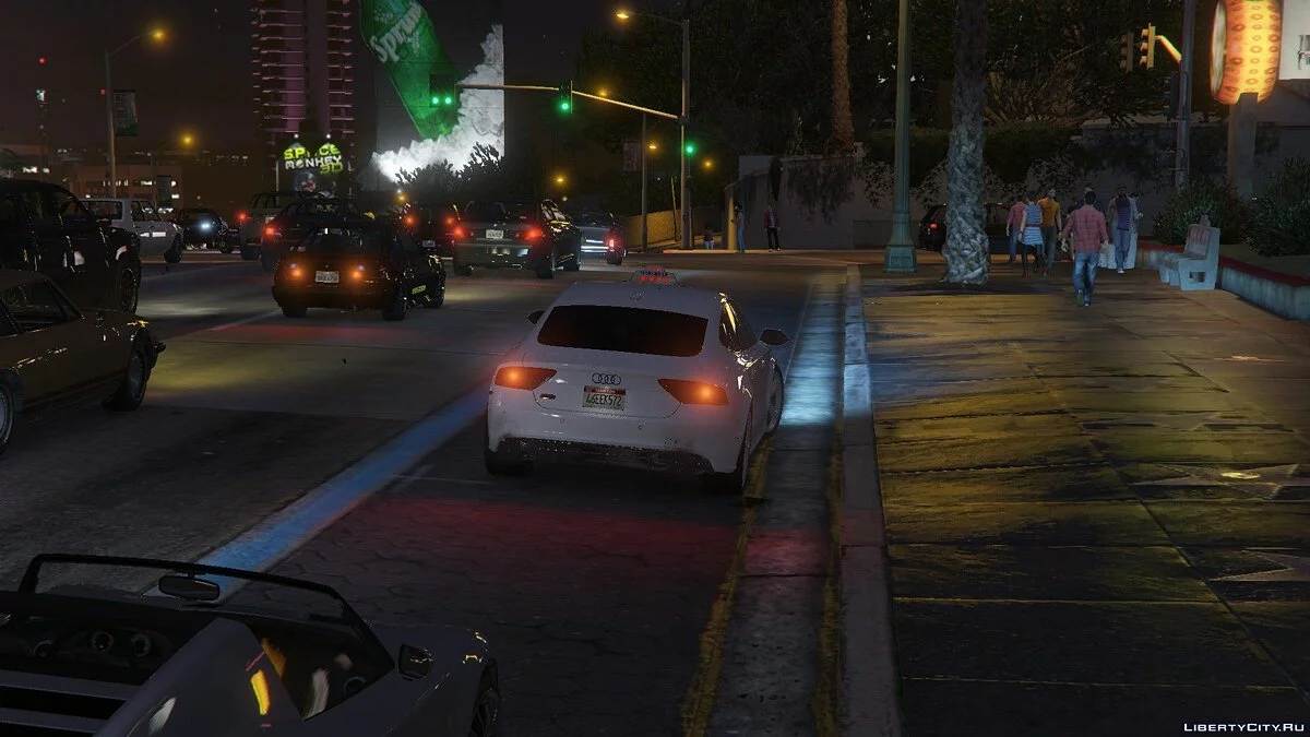 Audi RS7 French Taxi 1.0 / GTA 5