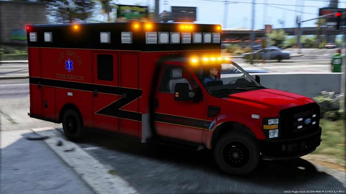 LSFD Ford F350 Ambulance / GTA 5