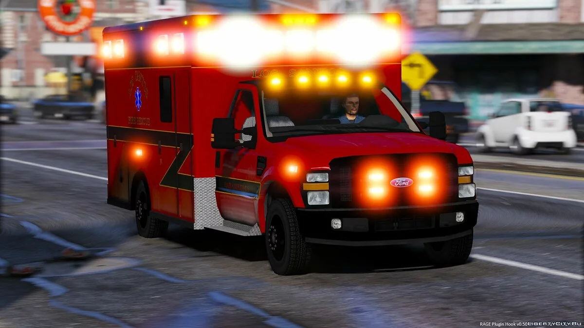 LSFD Ford F350 Ambulance / GTA 5