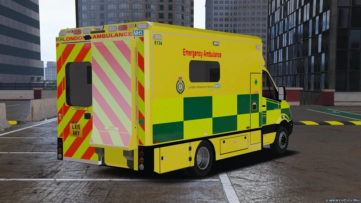 2015 London Ambulance [ELS] 1.0 / GTA 5