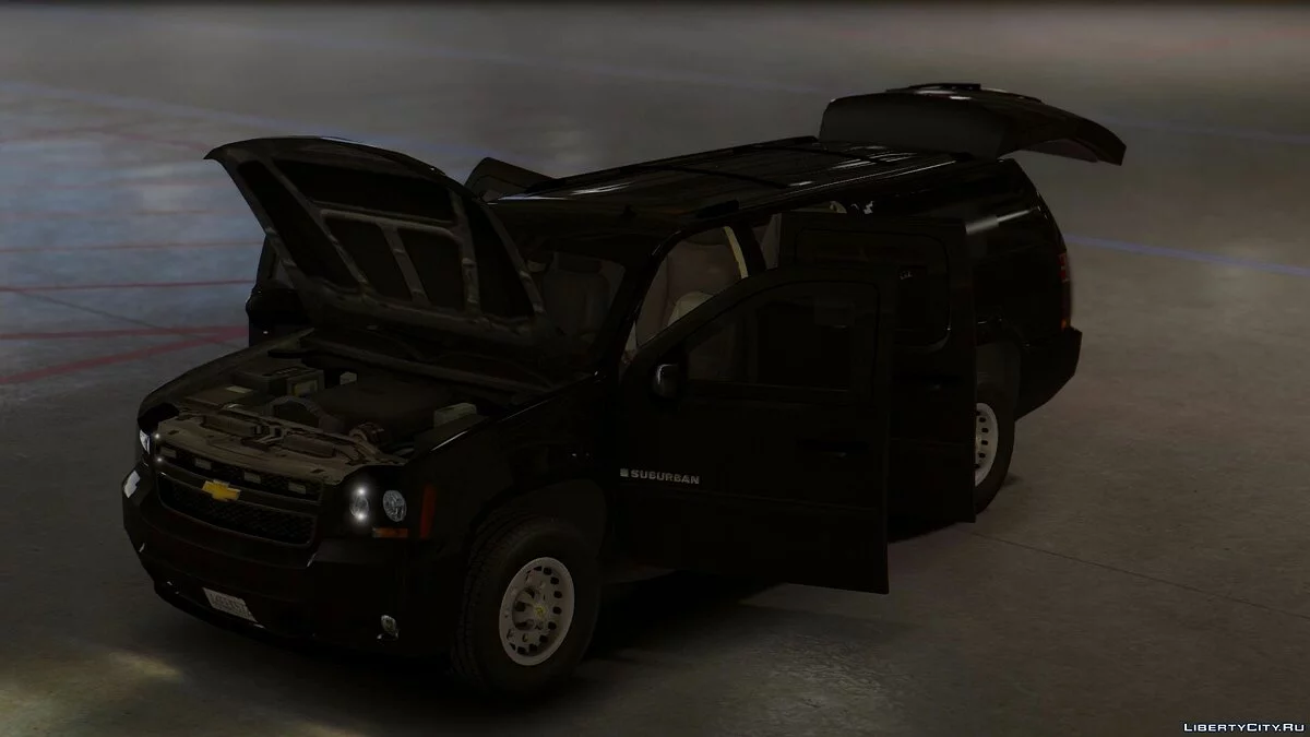 Chevrolet Suburban Secret Service [Add-On | Wipers] / GTA 5