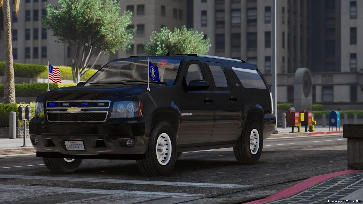 Chevrolet Suburban Secret Service [Add-On | Wipers] / GTA 5