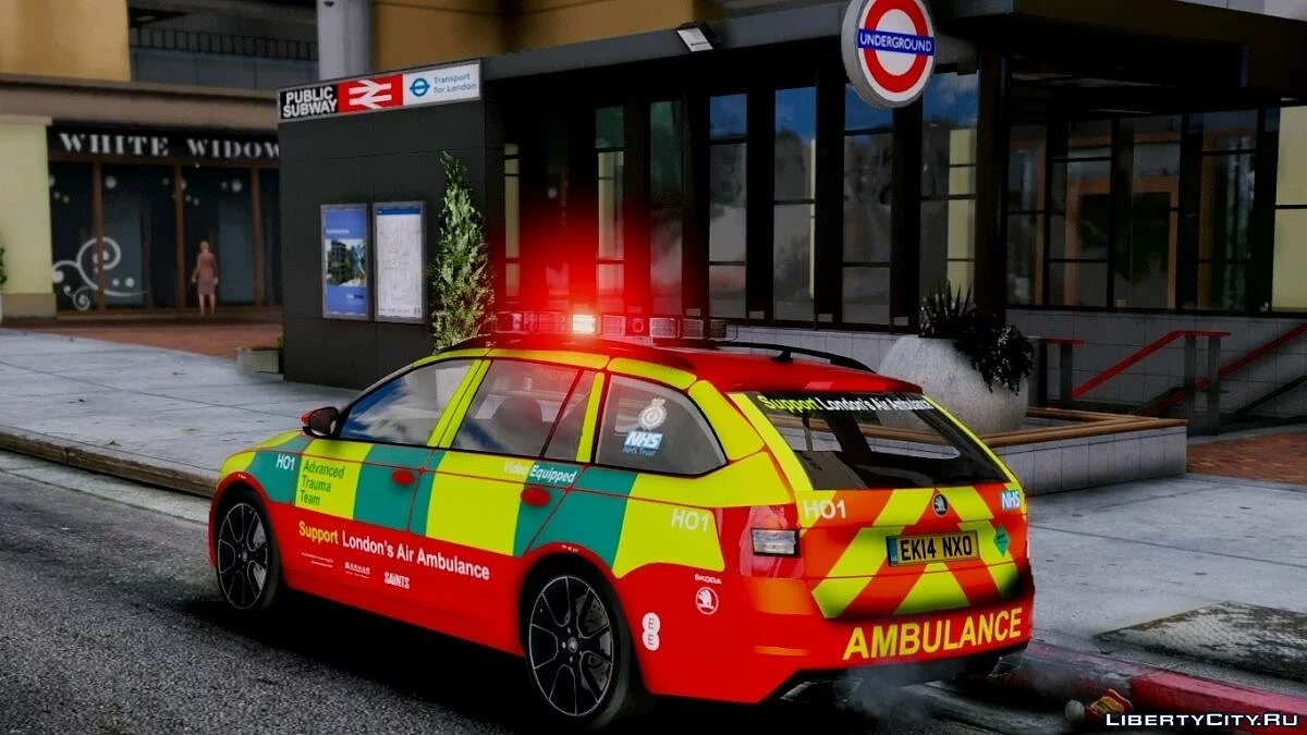 HEMS Skoda Octavia RRV [ELS] 1.0 / GTA 5