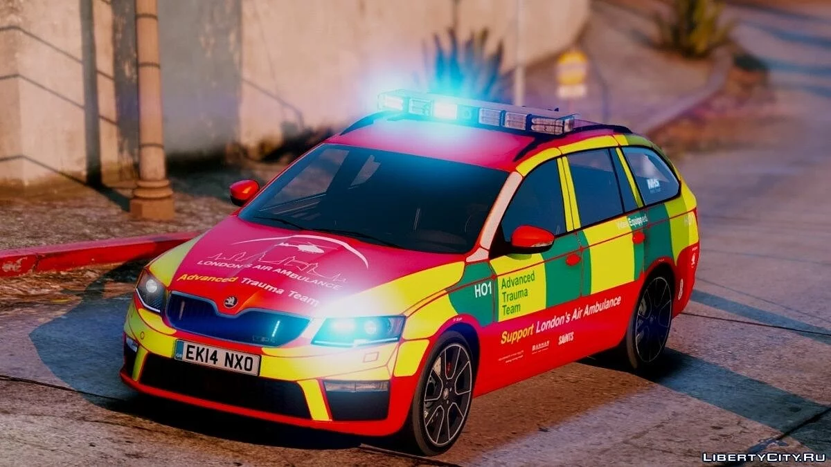 HEMS Skoda Octavia RRV [ELS] 1.0 / GTA 5