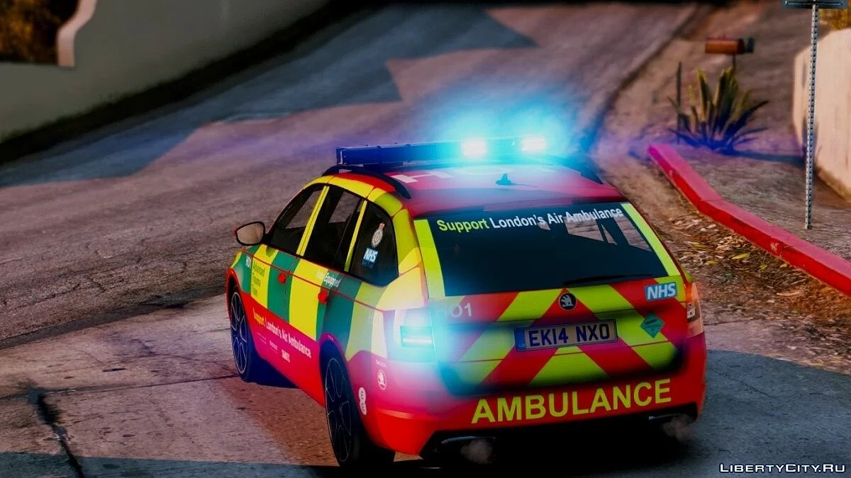 HEMS Skoda Octavia RRV [ELS] 1.0 / GTA 5