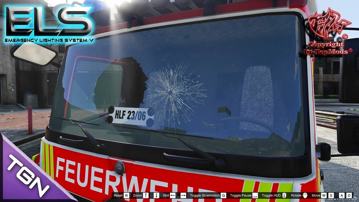 Mercedes-Benz Atego HLF Töpfe + Script [ELS] (German Firetruck) 2.0.0 / GTA 5