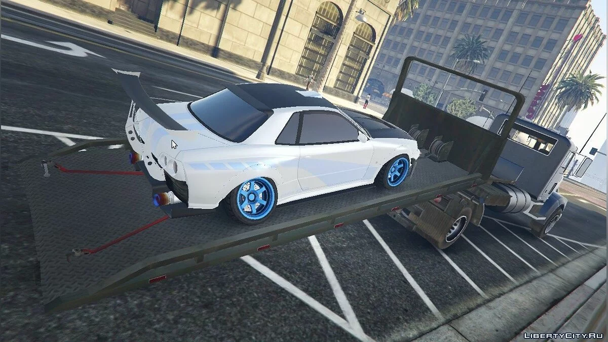 MTL Flatbed Tow Truck [Add-On | Wipers] 2.0 / GTA 5