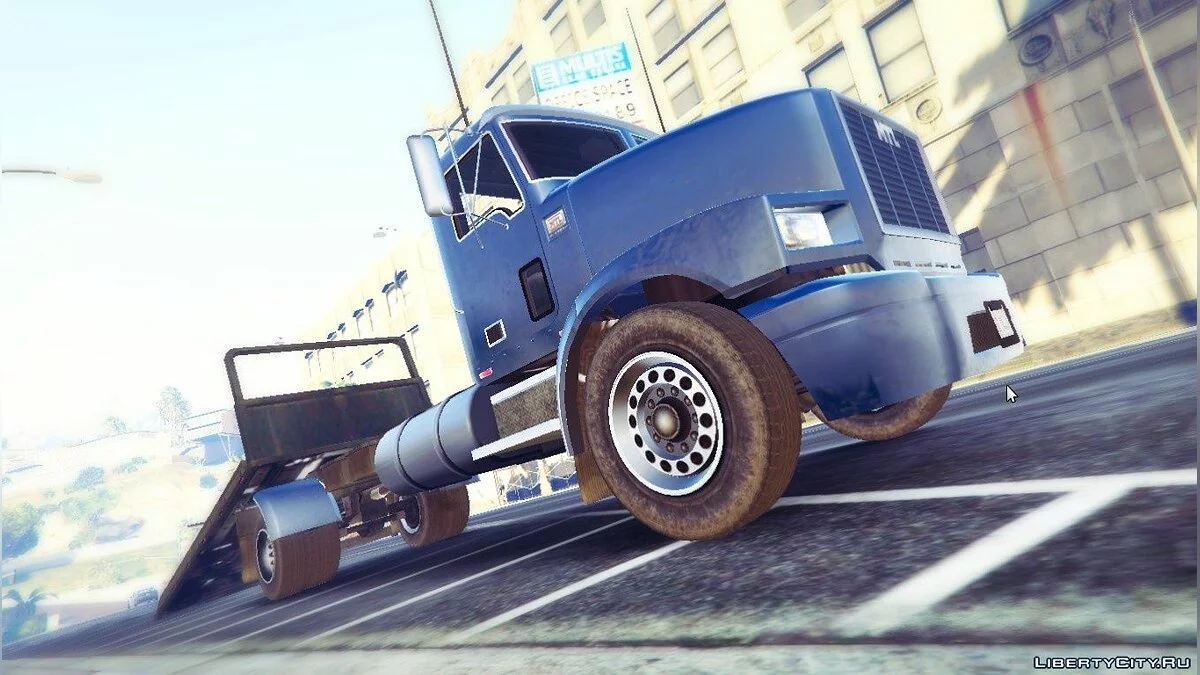 MTL Flatbed Tow Truck [Add-On | Wipers] 2.0 / GTA 5