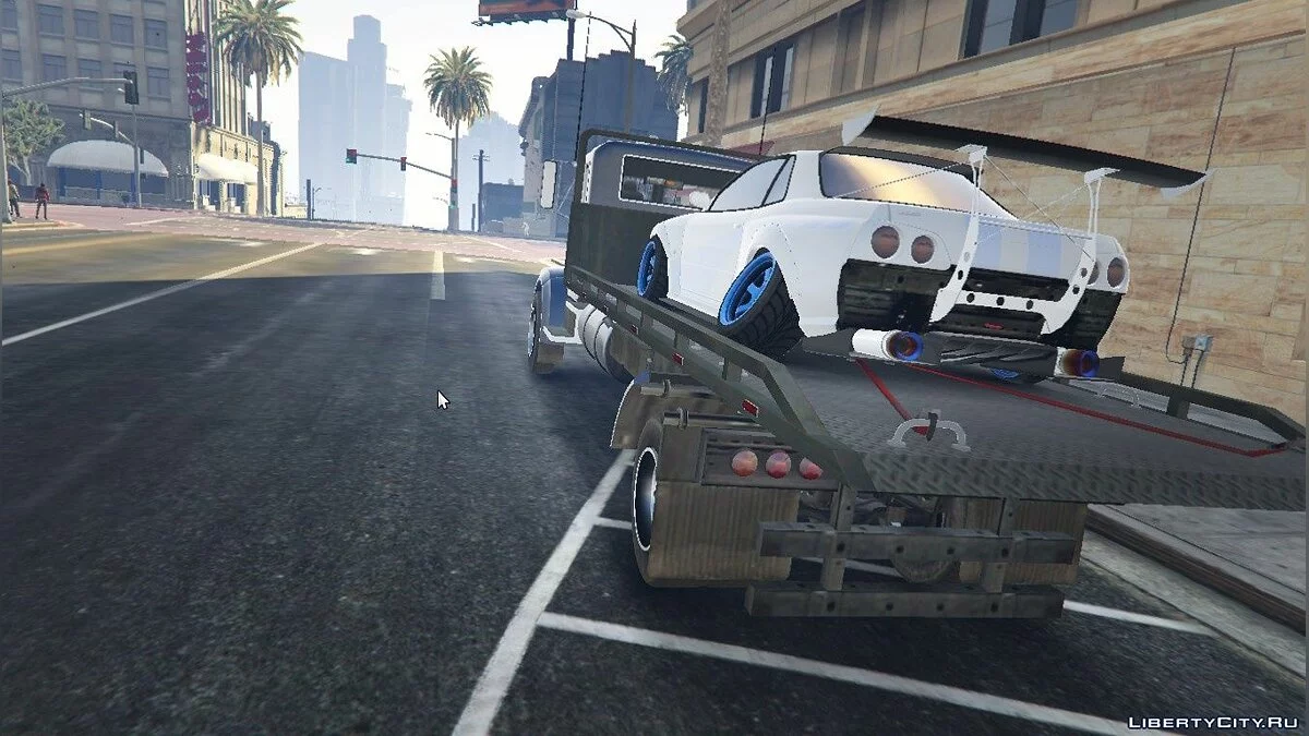MTL Flatbed Tow Truck [Add-On | Wipers] 2.0 / GTA 5