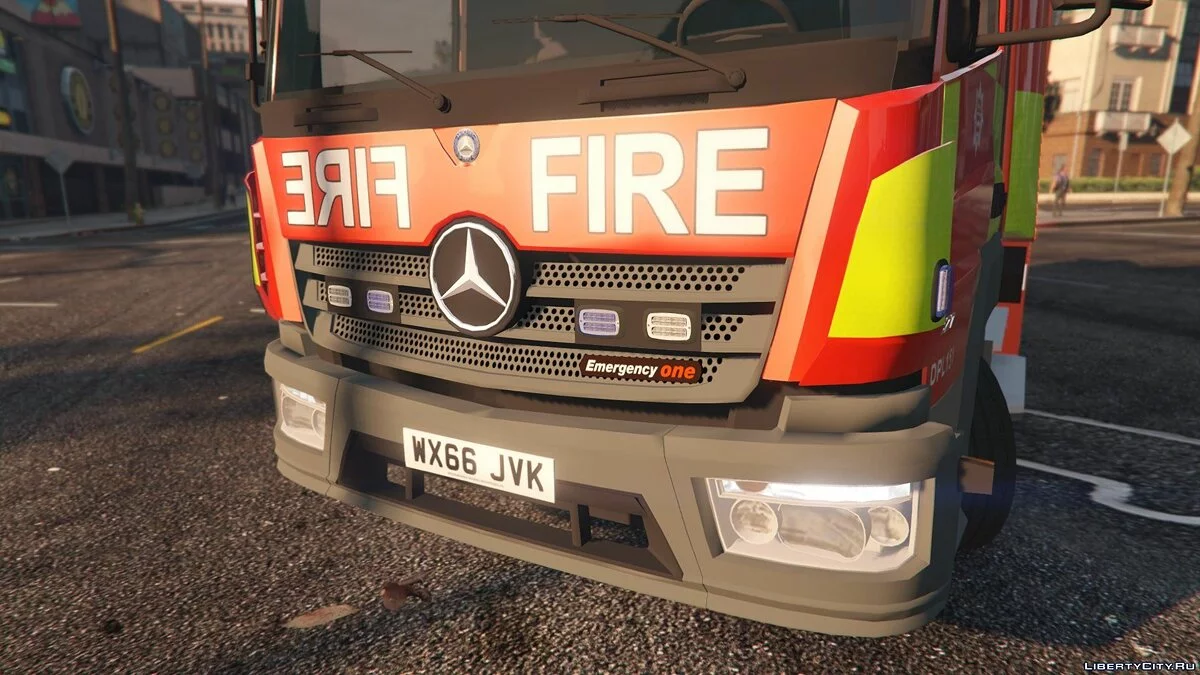 2017 London Fire Brigade Appliance [ELS] 1.0 / GTA 5